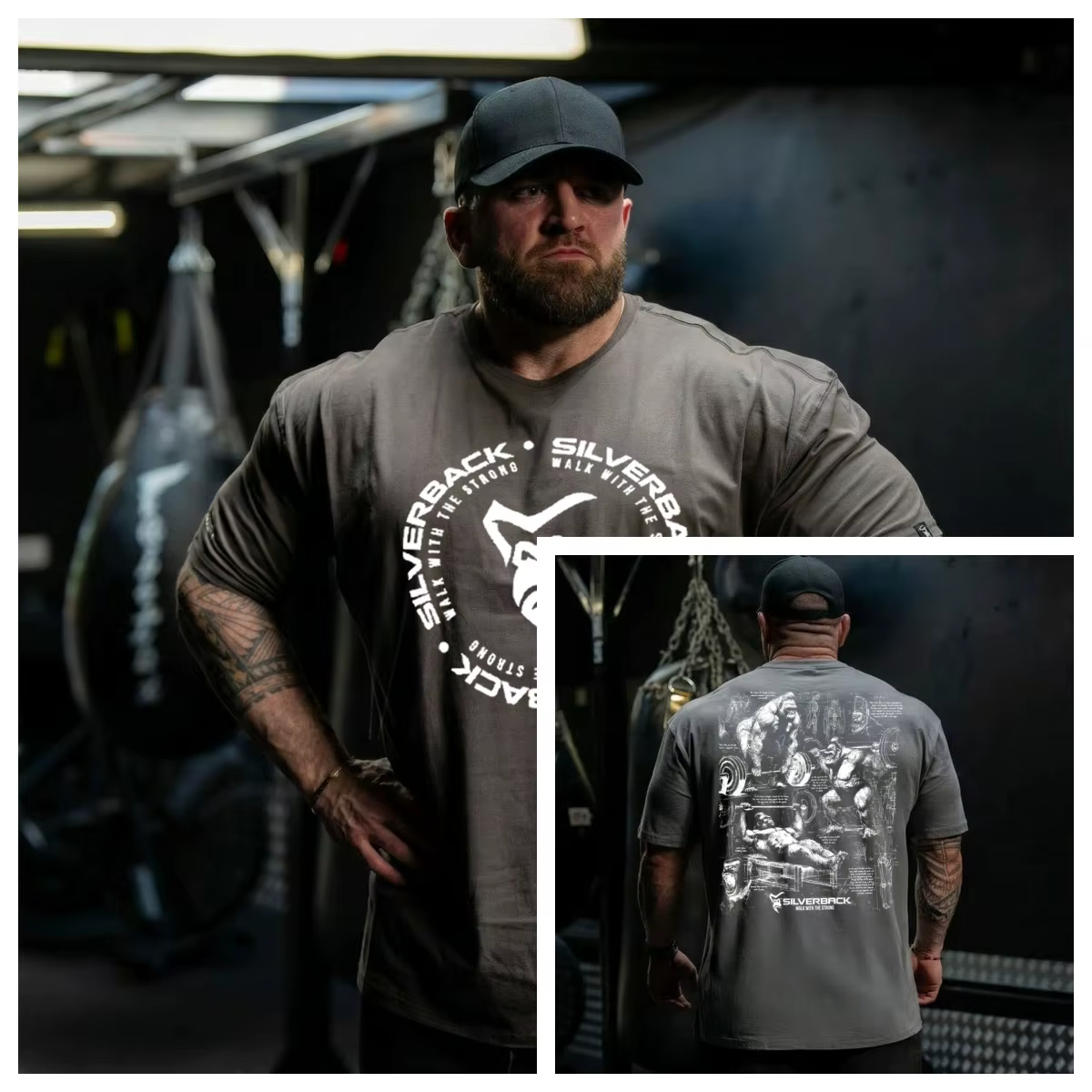 Nouveau T-shirt 2026 GYM avec imprimé Gorilla Squat Bench Deadlift
