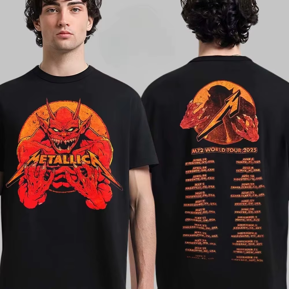 T-Shirt Metallica M72 World Tour 2026