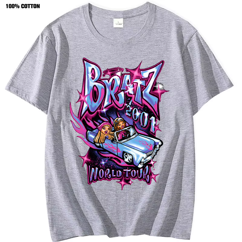 Bratz-T-shirt manches courtes pour femme