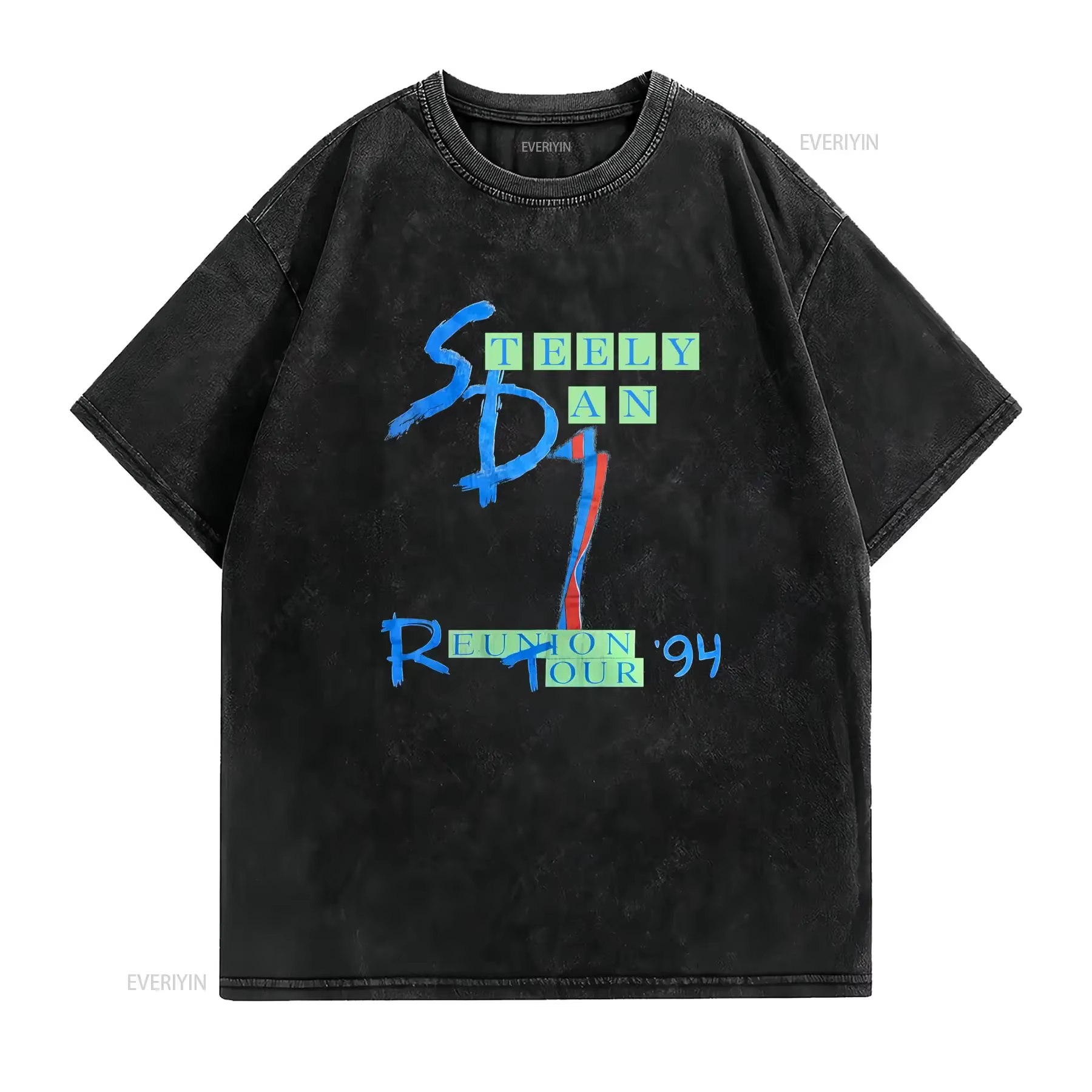 T-shirt de la tournée promotionnelle Steely Dan des années 90