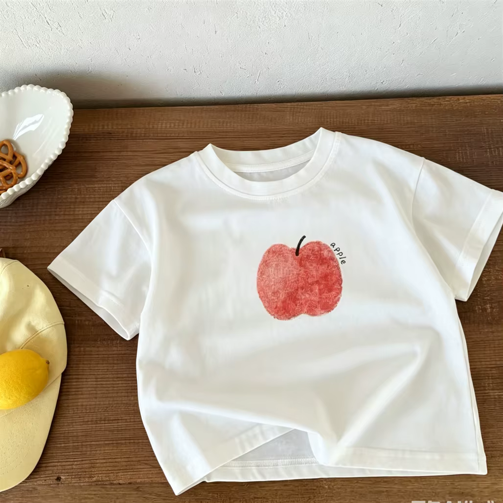 T-shirt Apple pour garçons et filles