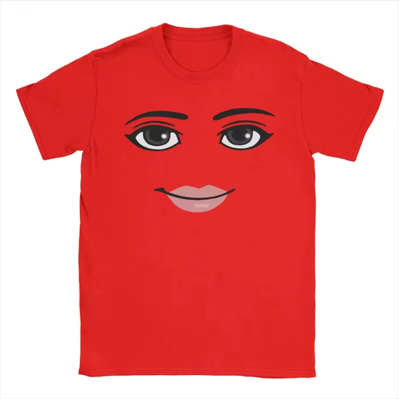 T-shirt pour femme avec imprimé graphique visage de femme
