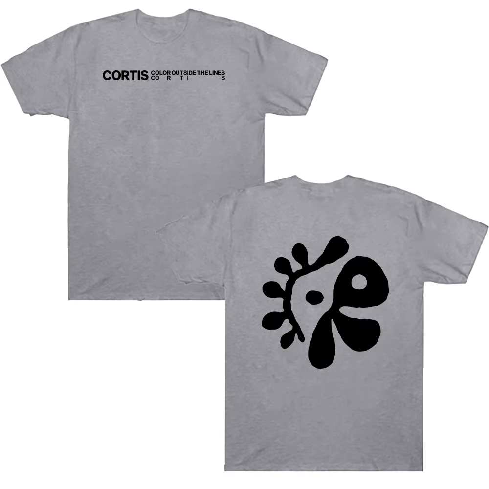 T-shirt graphique CORTIS à manches courtes pour l'été 2026 – Hauts confortables en pur coton pour hommes et unisexe – Vêtements Harajuku