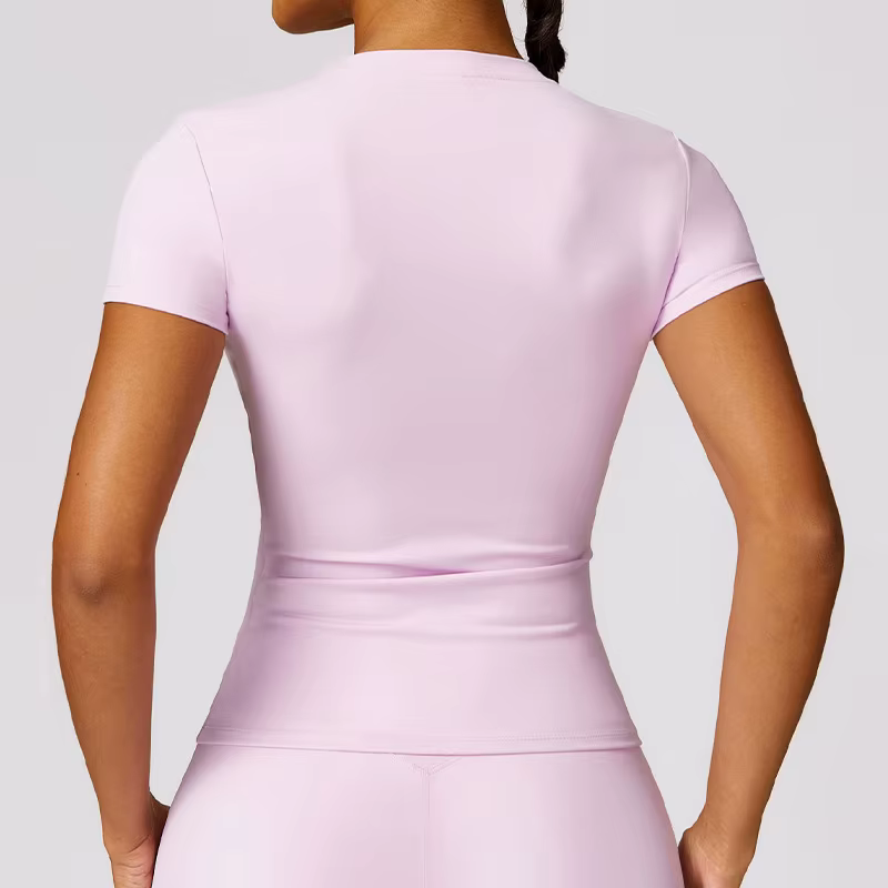 T-shirt de sport à manches courtes pour femmes