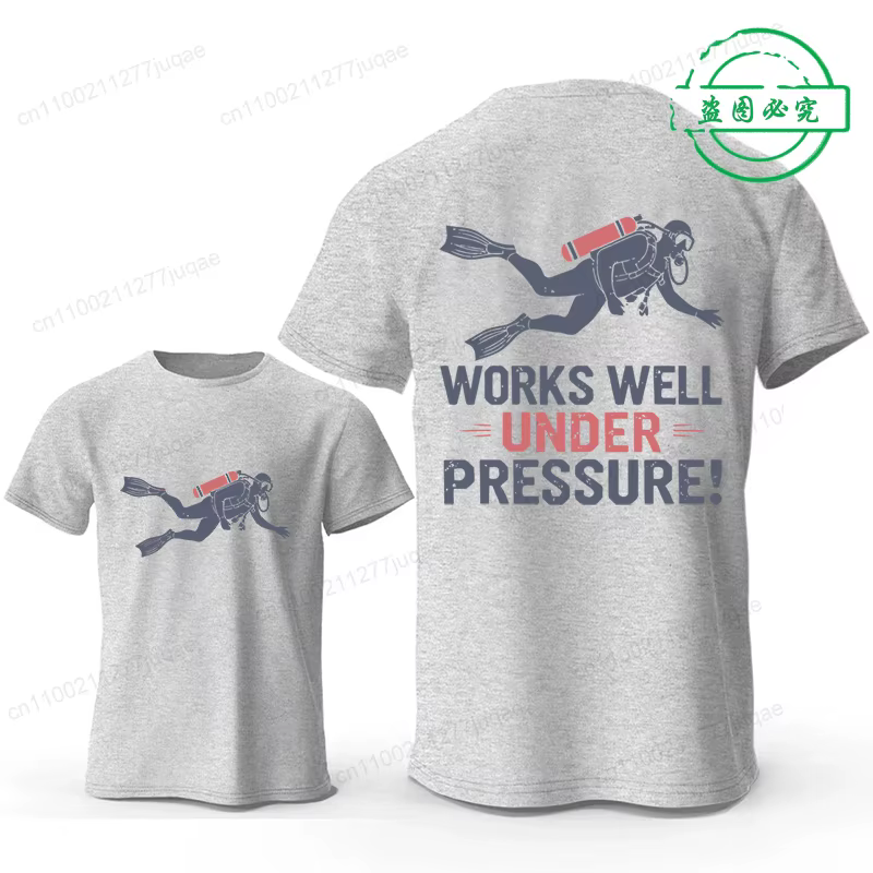 T-shirt de plongée sous-marine amusant