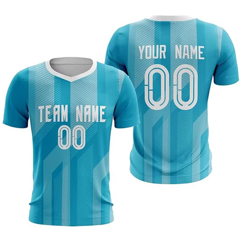 T-shirt avec nom et numéro de l'équipe pour hommes