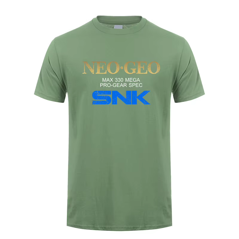 Neo Geo Pro Gear Spec t-shirt été hommes femmes coton à manches courtes Neo Geo T-shirts homme haut