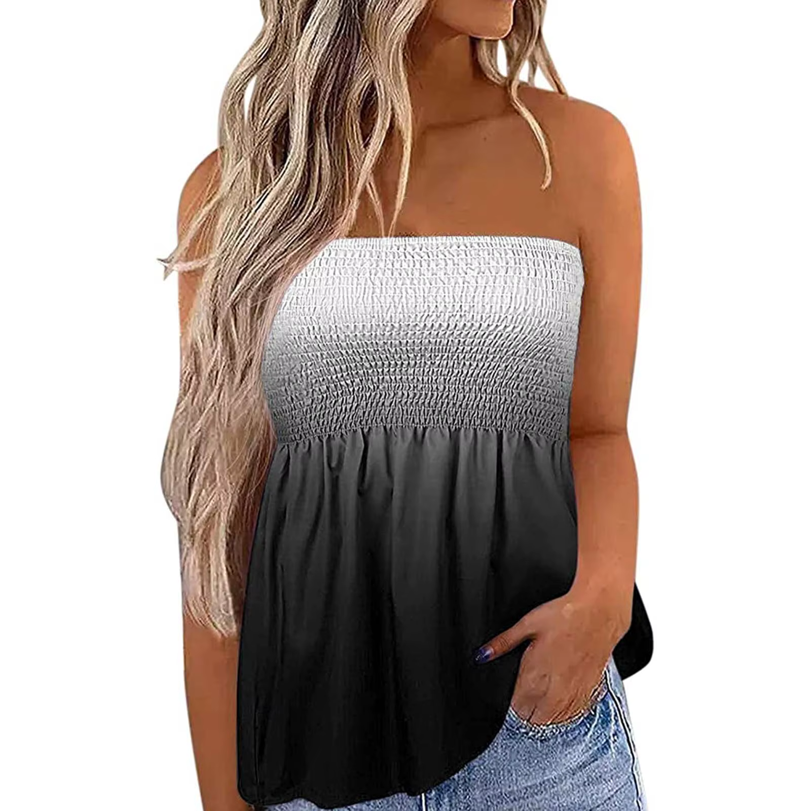 Bustier tubulaire sexy pour femmes