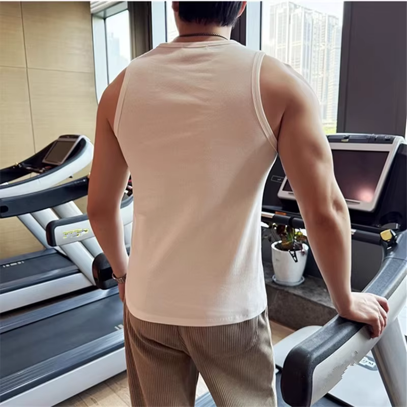 Débardeur d'été en coton de haute qualité pour hommes