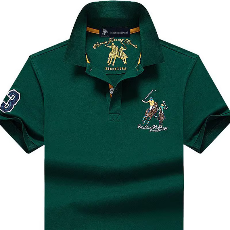 Polo T-shirt Homme en Coton Grande Taille