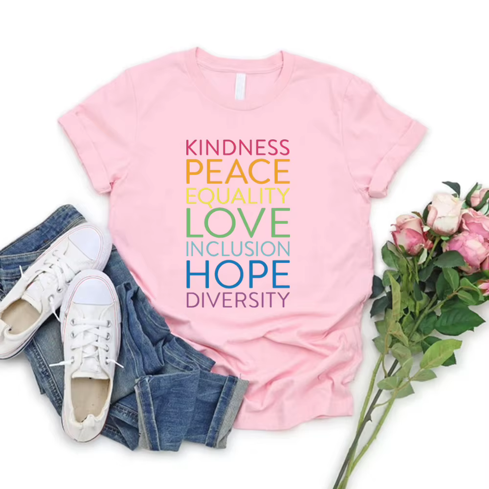 T-shirt Kindness, paix