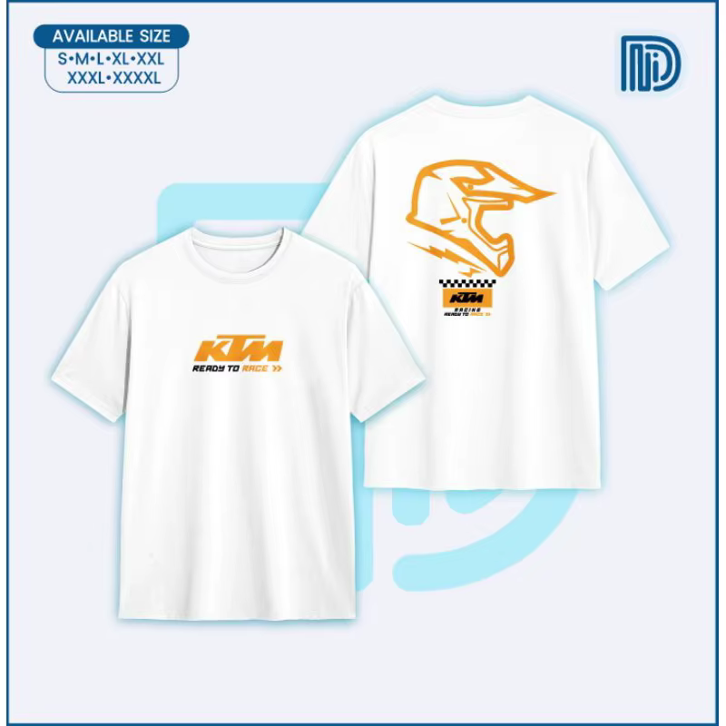T-shirt pour homme avec logo KTM Racing