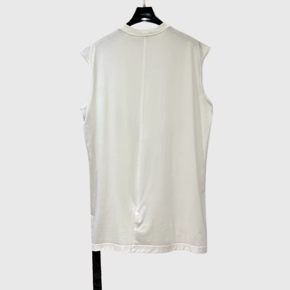 High Street Tees Débardeurs Style Homme Été Nouveau Bras Imprimé Sangle Conception Lâche Grand Décontracté Mode Polyvalent Débardeur
