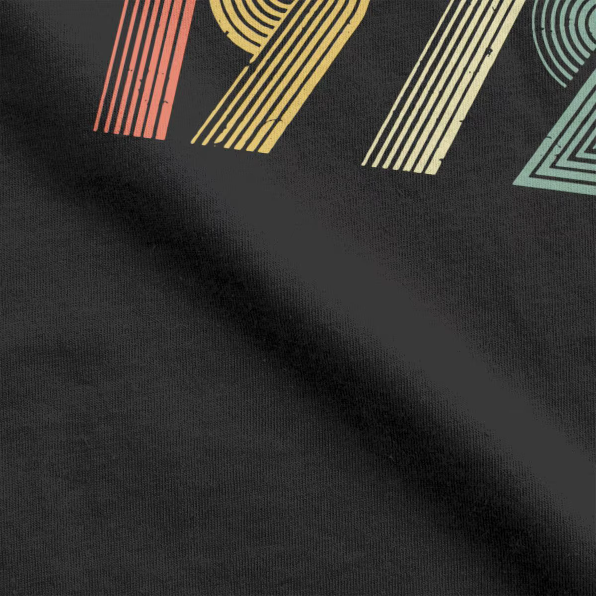 T-Shirt Vintage en pur coton pour hommes