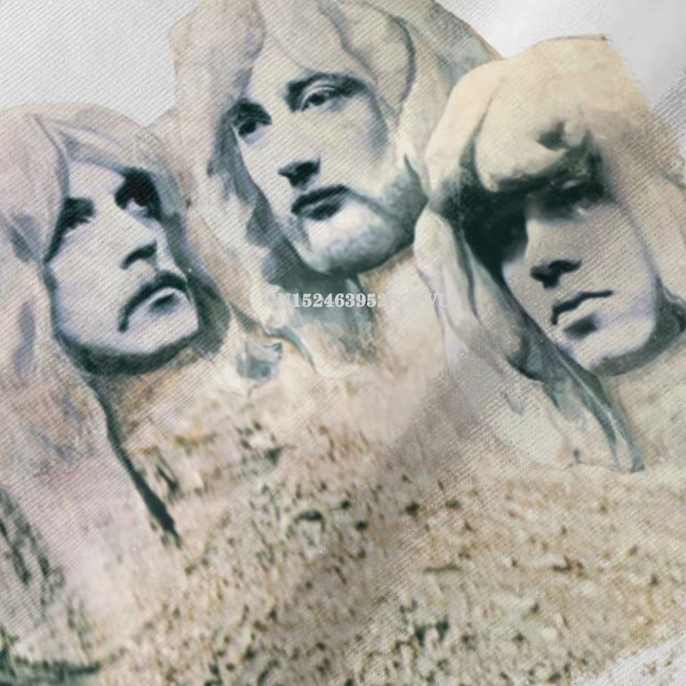 Deep Purple Rock T-Shirt En Coton Grande Taille copain Port T-shirts Normal Hommes