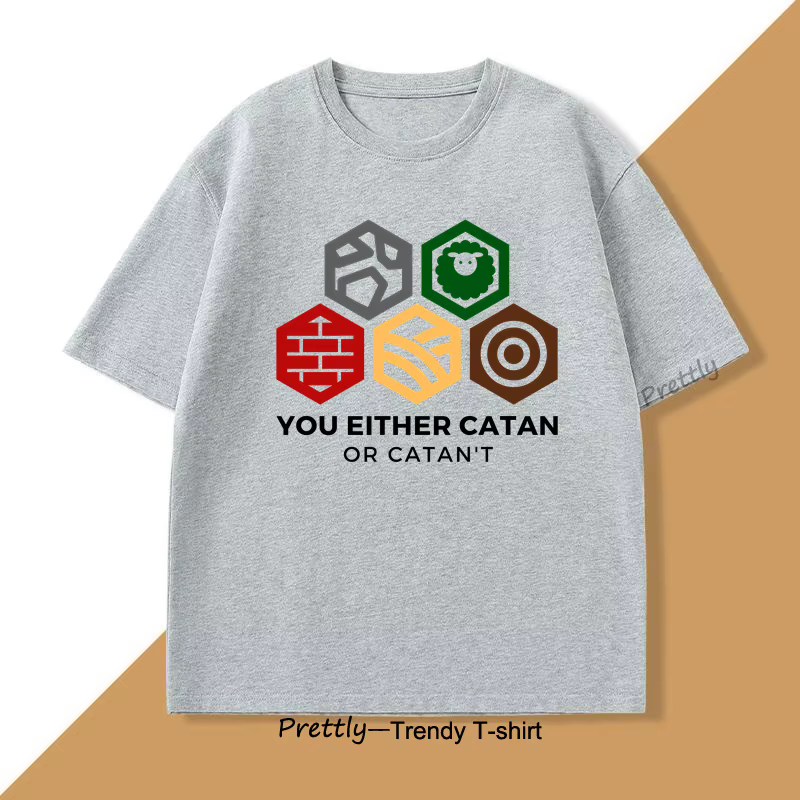 Catan T-shirt hommes jeu Grraphic