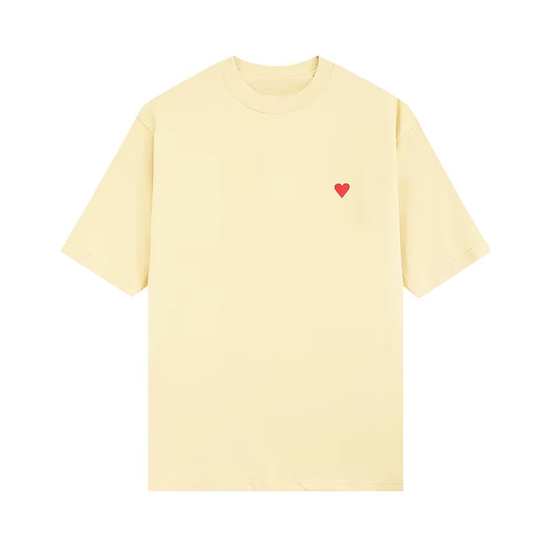 Nouveau t-shirt imprimé en forme de cœur