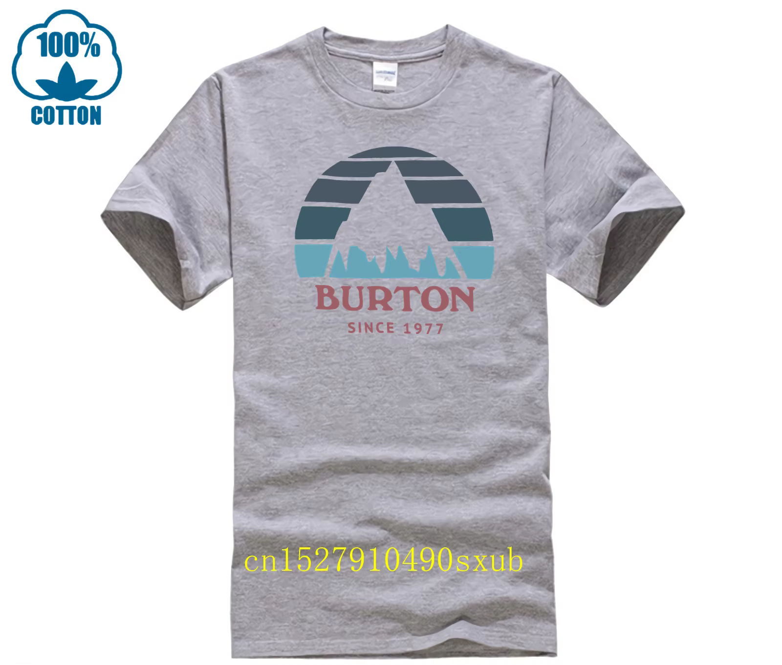 T-shirt à manches courtes et col rond pour homme