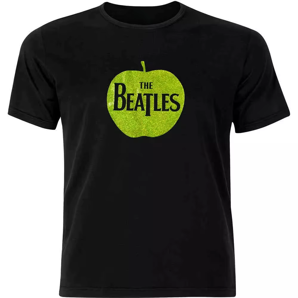 T-Shirt en coton avec image de la bande The Beatles Yellow Submarin