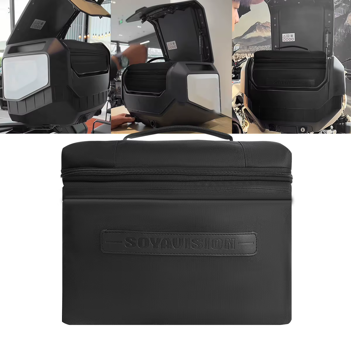 Pour BMW R1300GS R 1300 GS r1300gs R1300 GS Vario Topcase sacs intérieurs valises de moto sac boîte à outils sacoche supérieure sac de selle