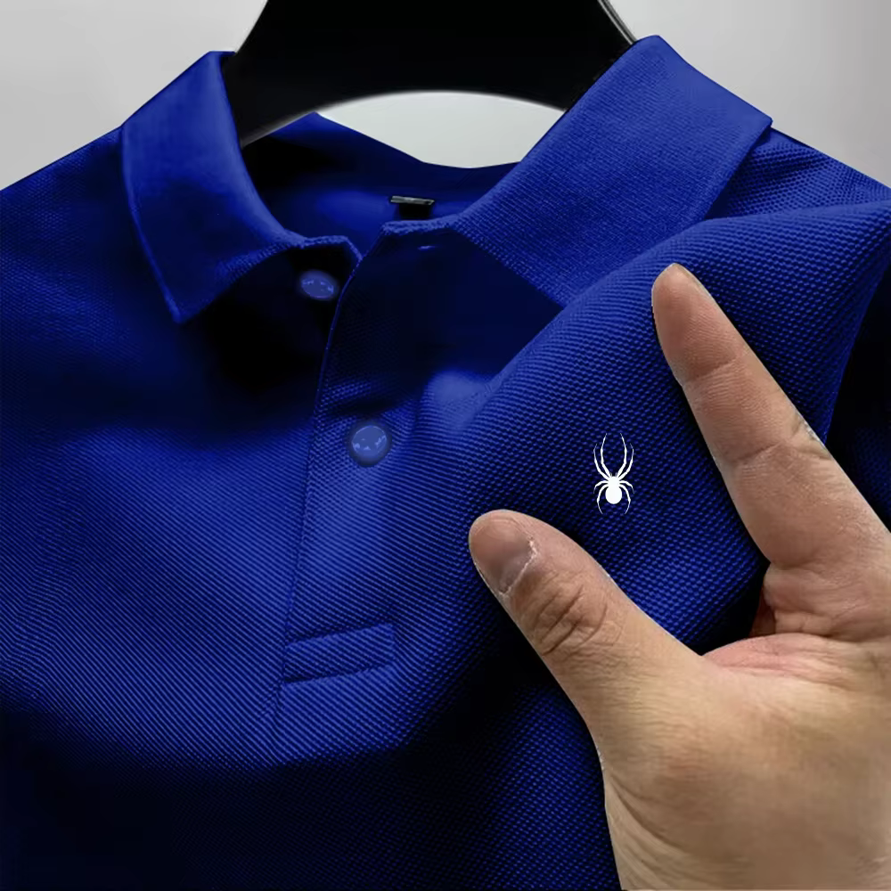 Polo décontracté respirant et confortable pour homme