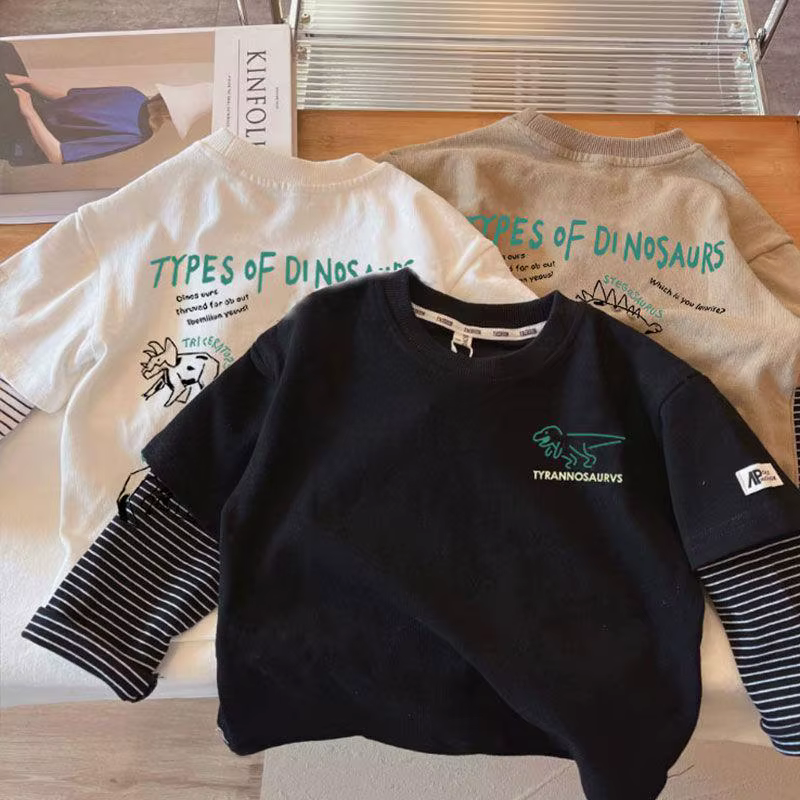 T-shirts à manches longues pour enfants
