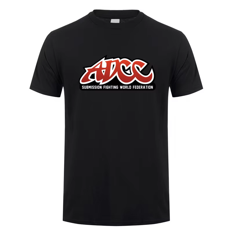 ADCC Submission Fighting World Federation T Shirt Men Women Cotton Streetwear Short Sleeve Gift Summer T-shirt Man Tops LH-660