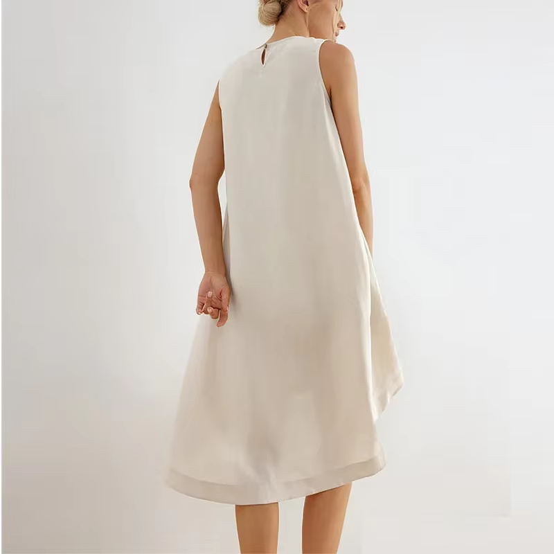 Robe Gilet d'Été 100% Lin pour Femme