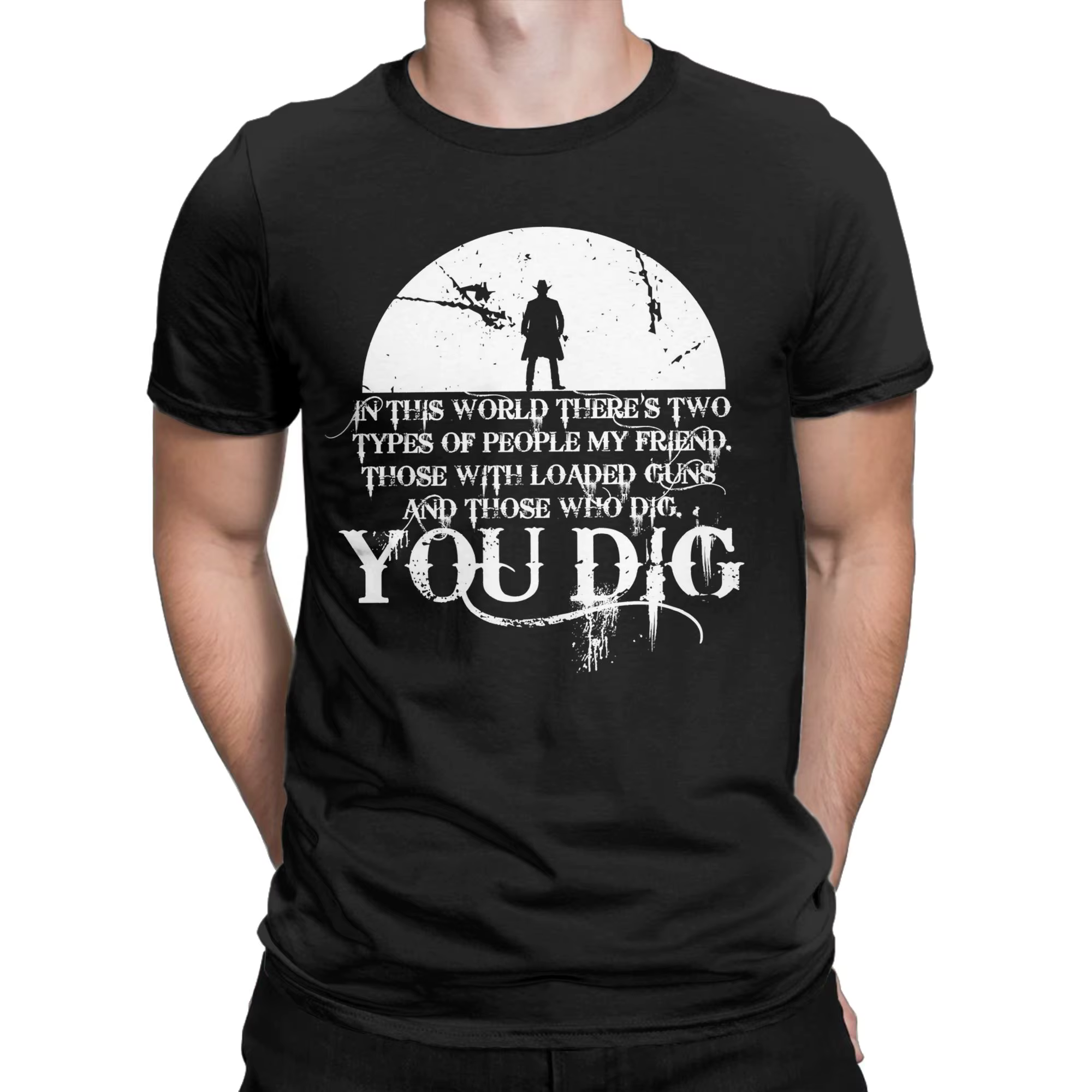 T-Shirt pour hommes The Good The Bad And The Ugly You Dig Crazy