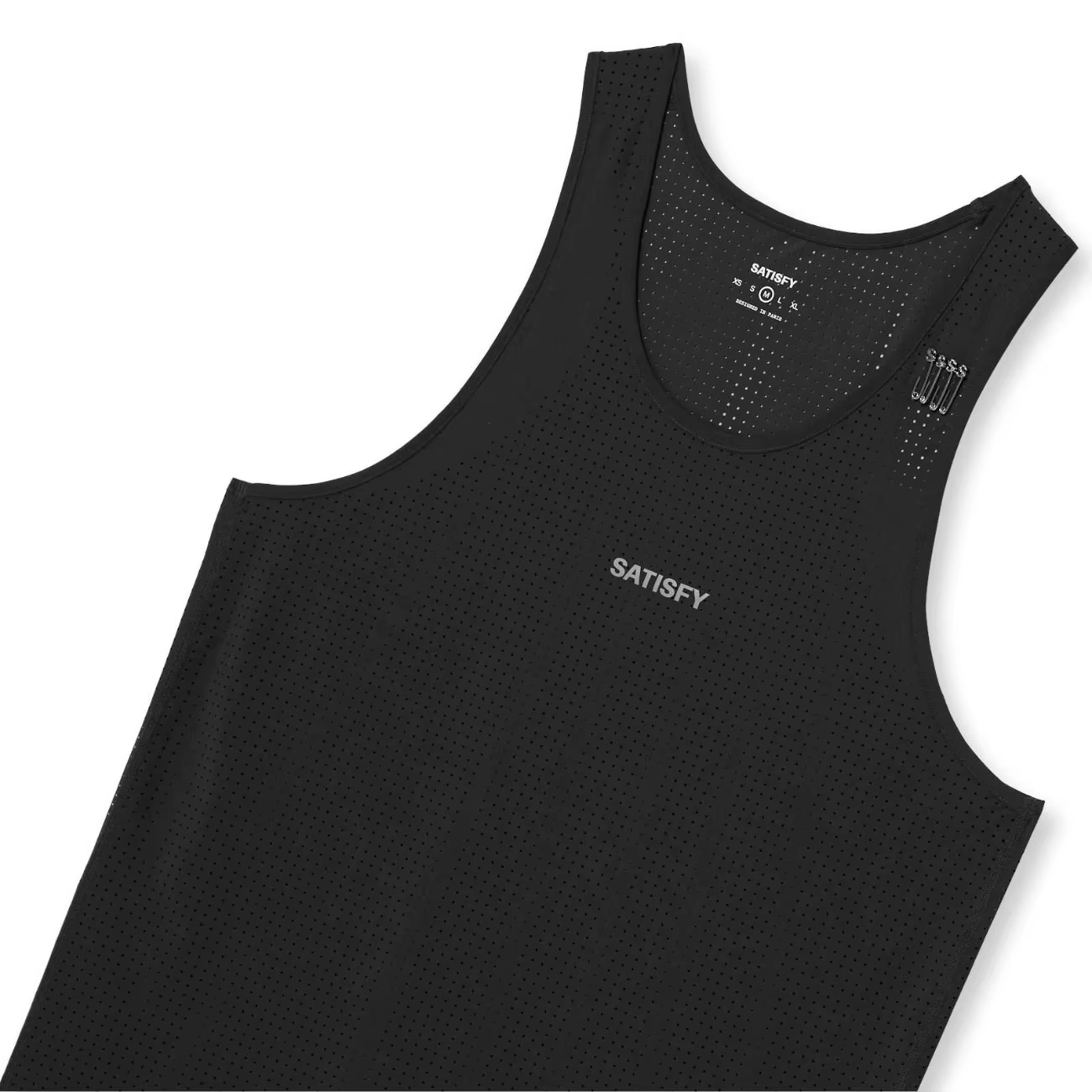 SATISFY Space Singlet, gilet de course sans manches