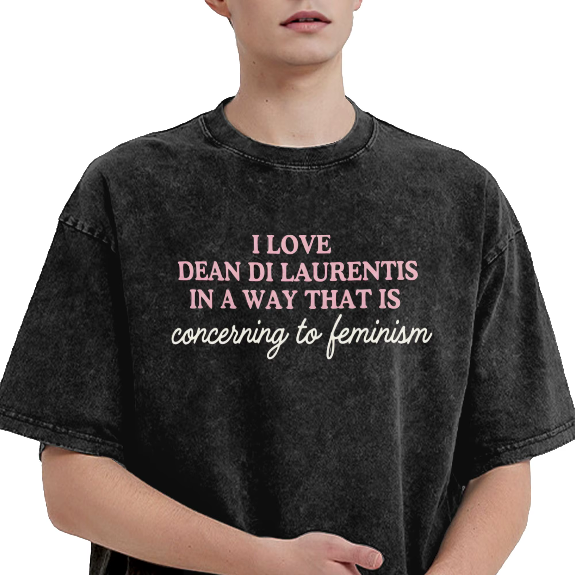 Off Campus I Love Dean Di Laurentis T-shirt pour homme en pur coton