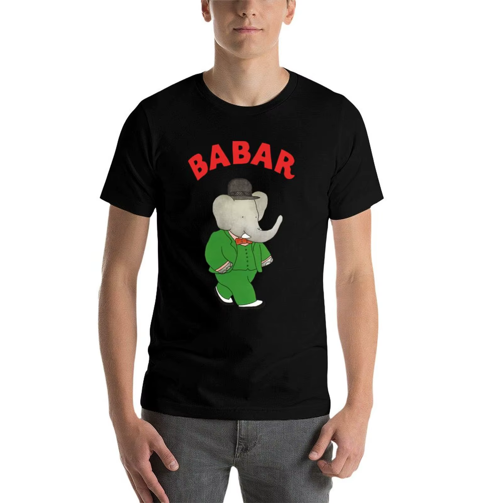 T-shirt Babar l'éléphant pour homme