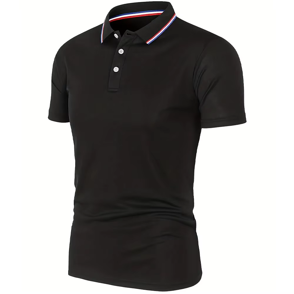 Polo décontracté respirant et confortable pour homme