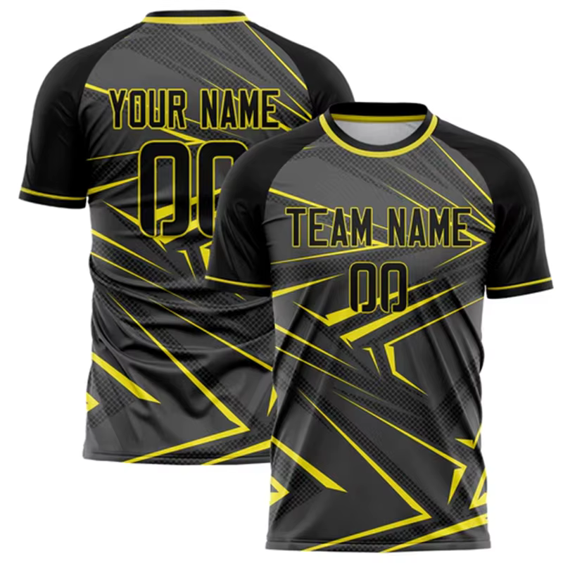 Nom de l'équipe personnalisé numéro nom T-shirt de Football