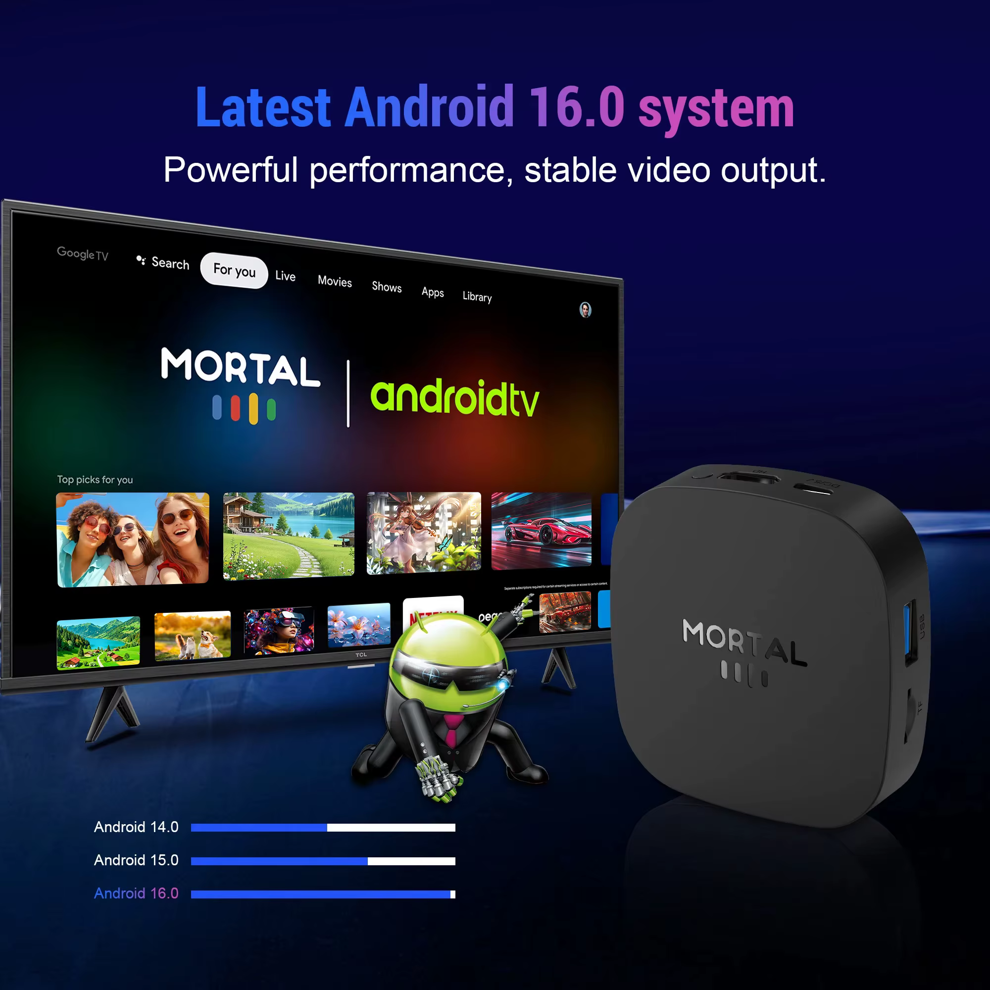 Nouvelle boîte TV T1+ 8K HD 2025, Android 16.0, RK3518 Quad Core, 8 Go de RAM, 128 Go de ROM, double Wifi 2.4G/5.8G, lecteur multimédia de cinéma maison