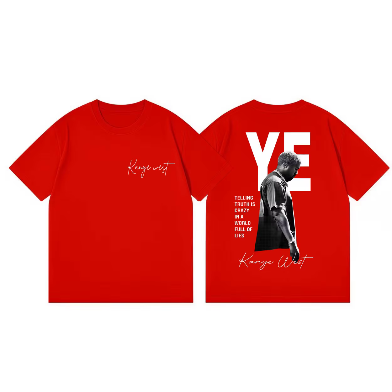 T-shirt Kanye West Tour 2026