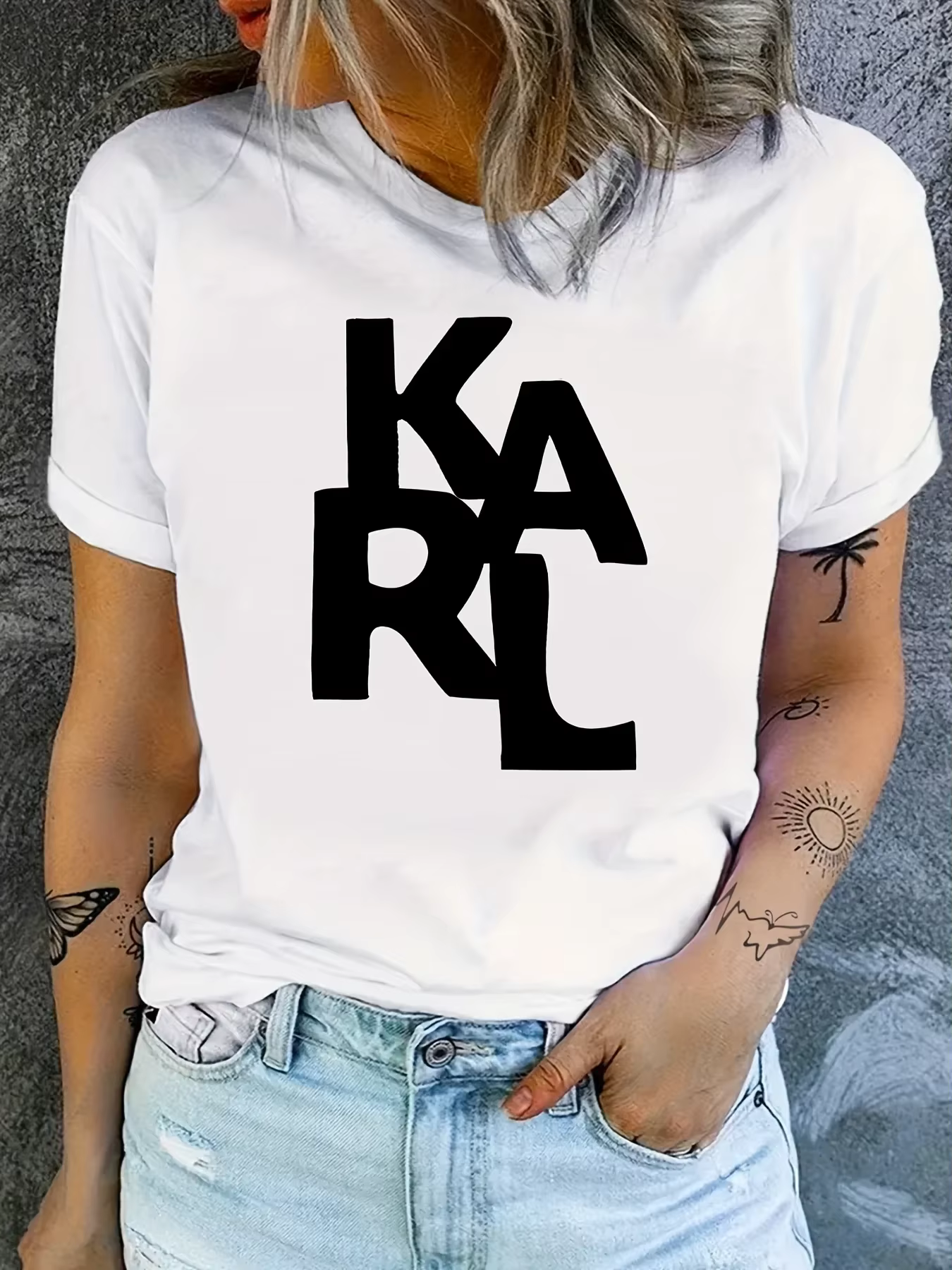T-Shirt à manches courtes pour femmes