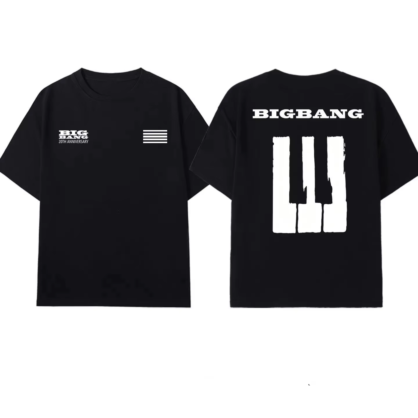 T-shirt unisexe à manches courtes pour fans de G-Dragon