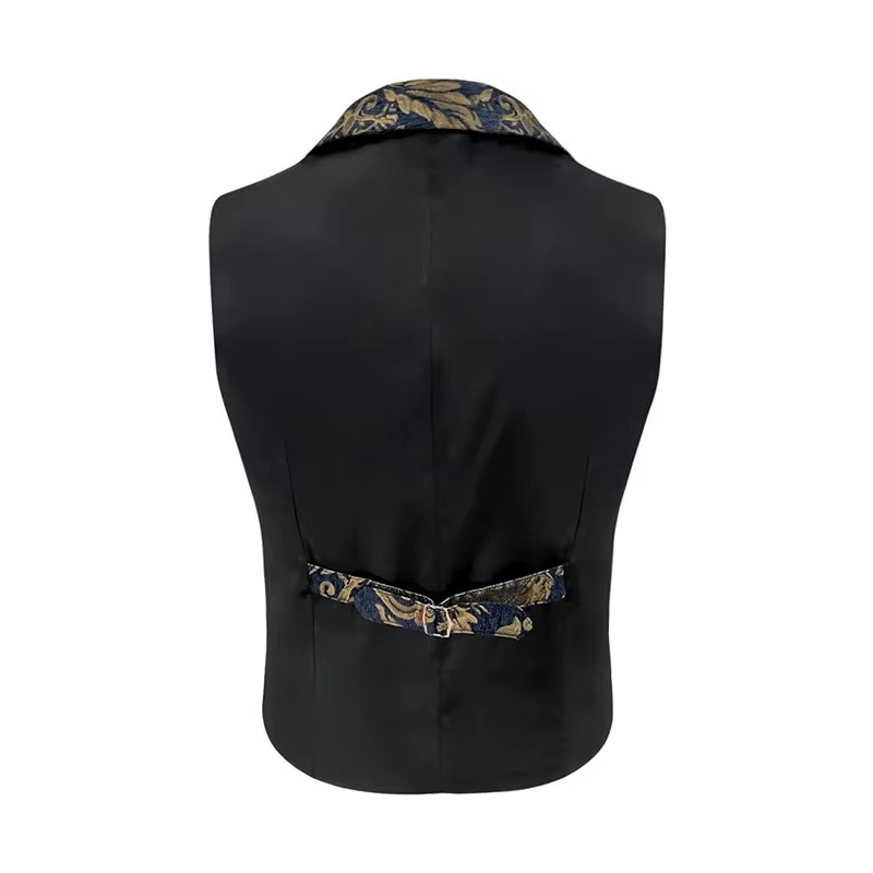 Gilet Homme Tendance Style Coréen à Bouton Unique
