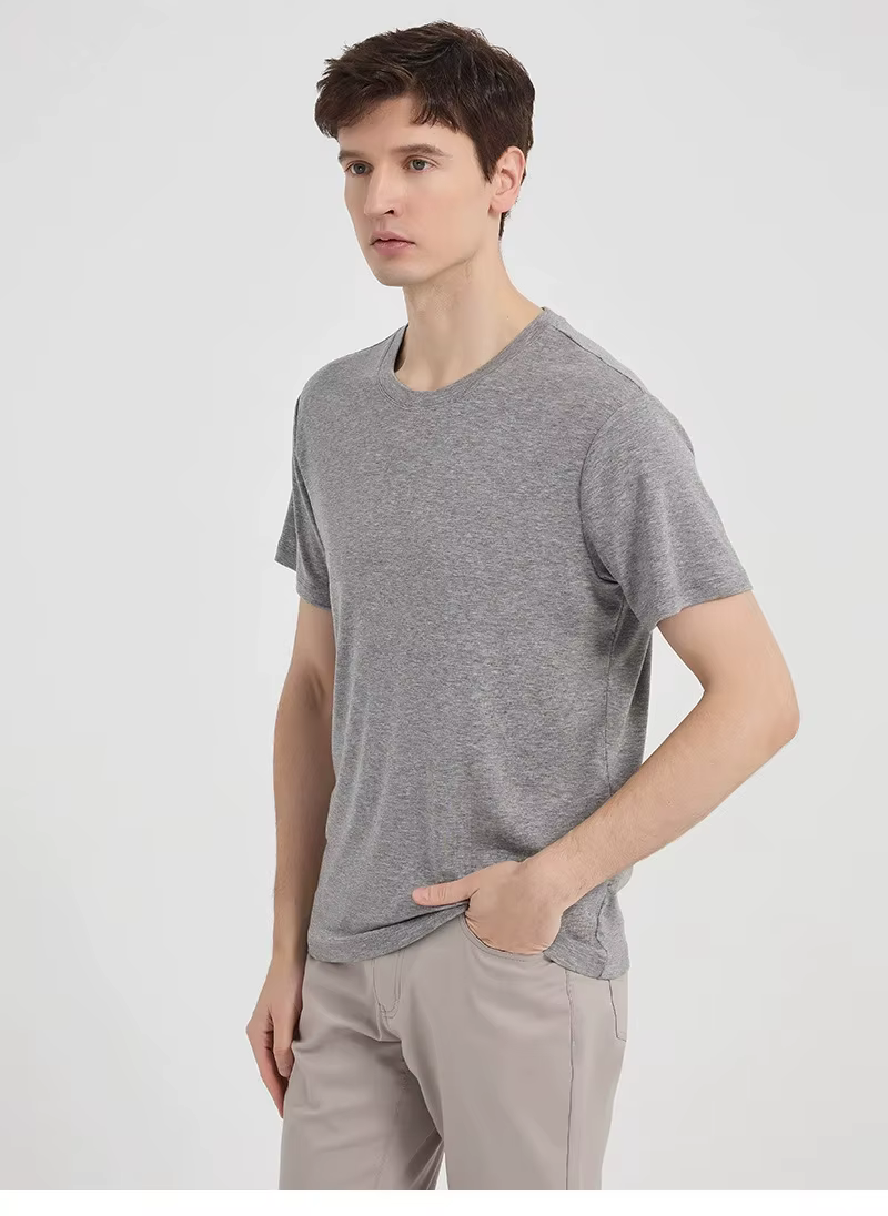 T-shirt en laine mérinos pour homme