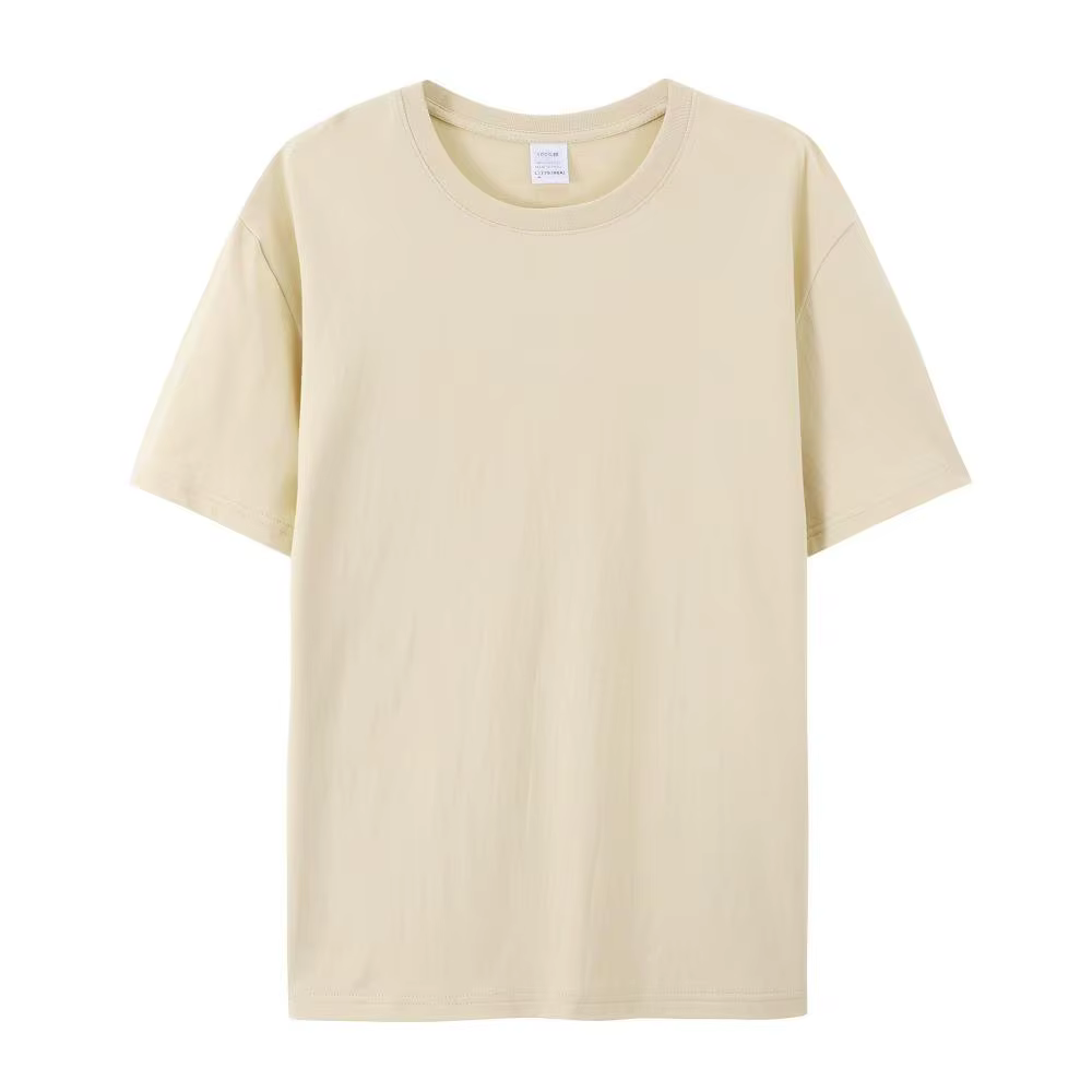 T-shirt uni blanc col rond femme T-shirt noir femme T-shirt pour Playeras De
