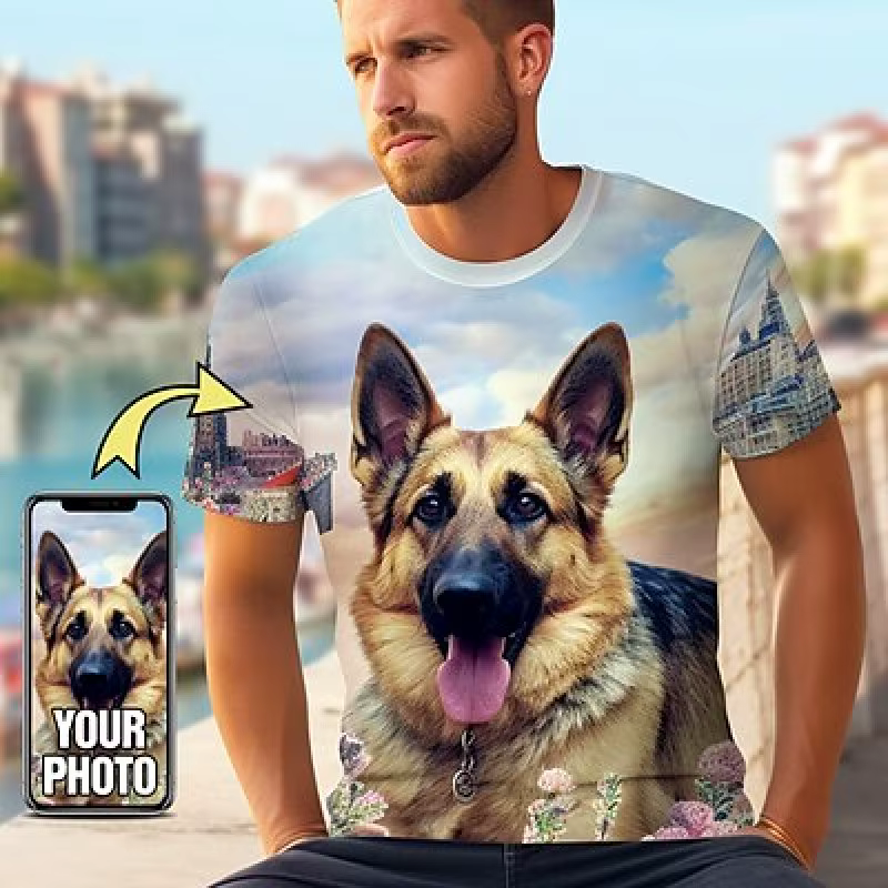 T-shirt personnalisé pour hommes
