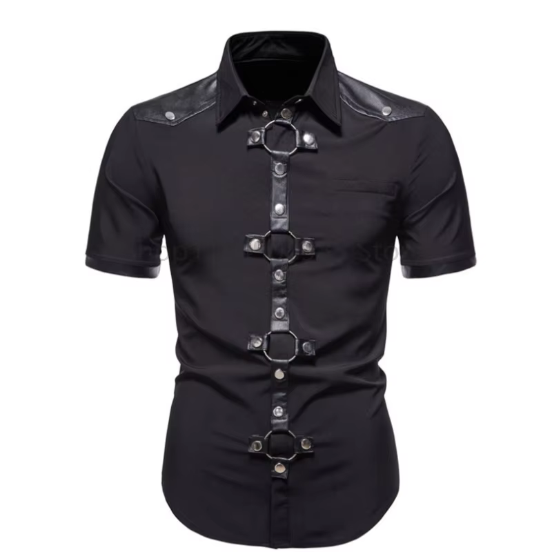 Chemise à manches courtes pour hommes