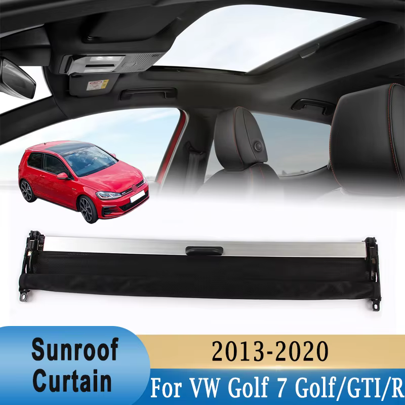 Rideau de toit ouvrant électrique panoramique, couverture de pare-soleil pour VW Golf GTI R MK7 UP Polo / SEAT Leon 2013 – 2020, 5GG877307