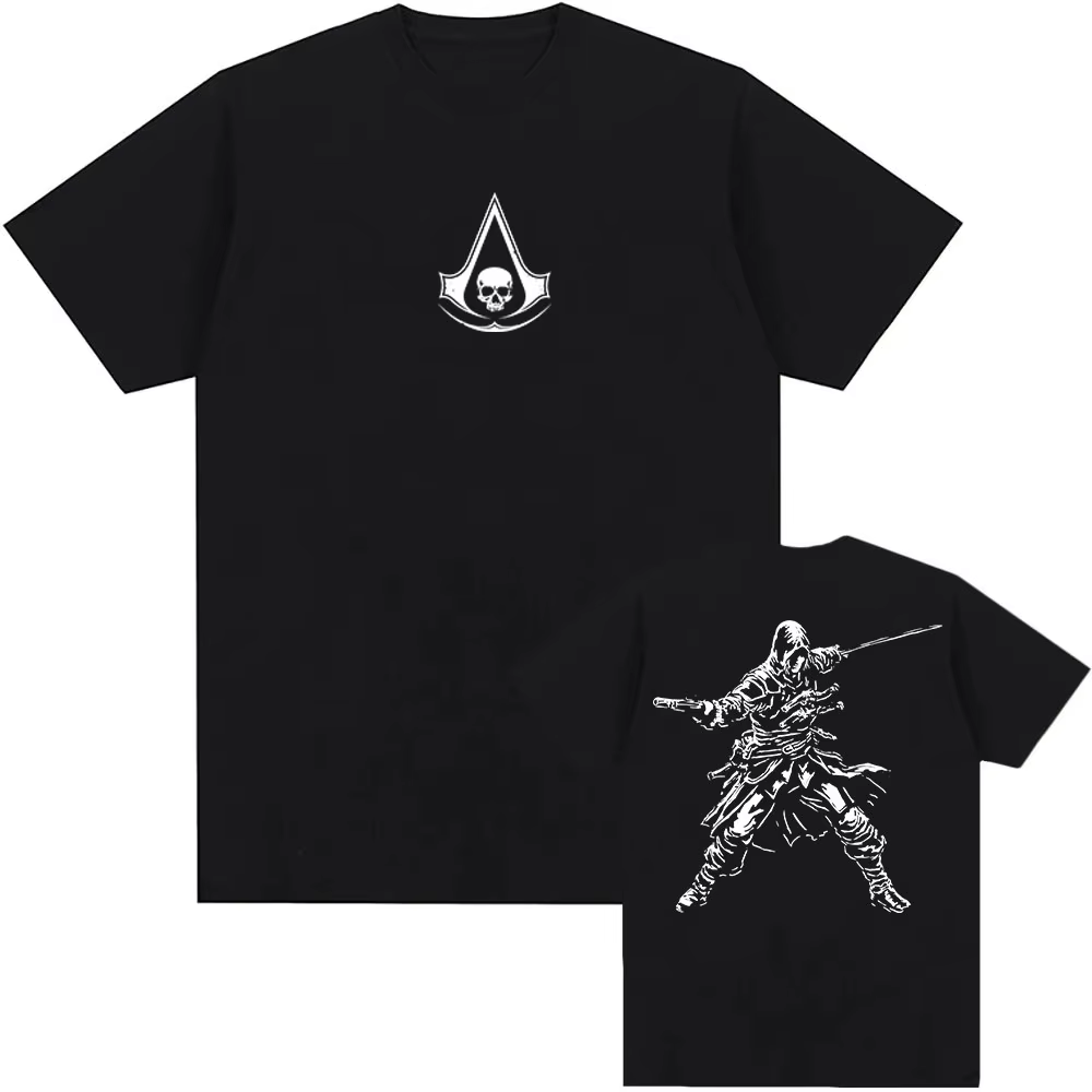 T-shirt Assassin's Creed Black Flag Resynced Map