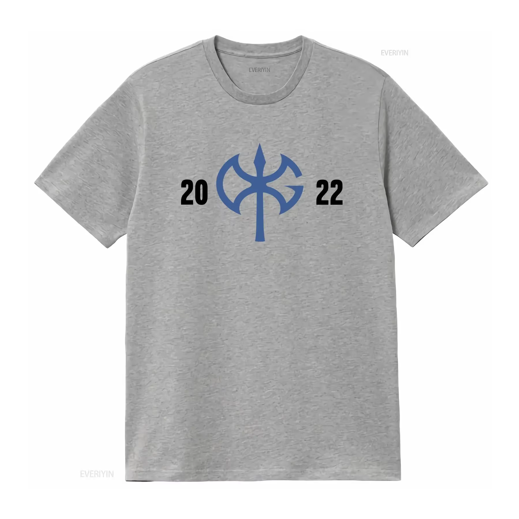 T-shirt gris pour homme David Goggins 2022 4x4x48 Challenge Print, taille 2XL, style vintage, légèrement décontracté, élégant et doux