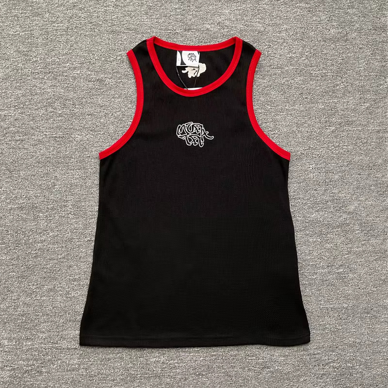 Débardeurs Tendance Été Mertre Streetwear – Gilet Décontracté de Haute Qualité avec Broderie Logo et Motif à la Mode