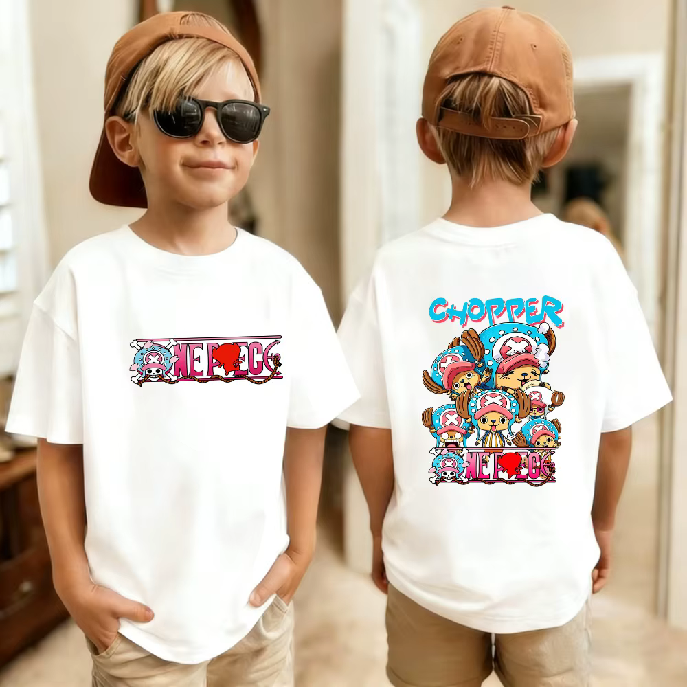 T-shirts à manches courtes pour garçons et filles