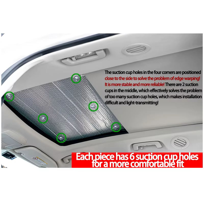 Pare-soleil de Toit Ouvrant de Voiture, Couverture d'Isolation Thermique pour Volkswagen VW Tiguan MK1 5N 2009 ~ 2016 2010 2012