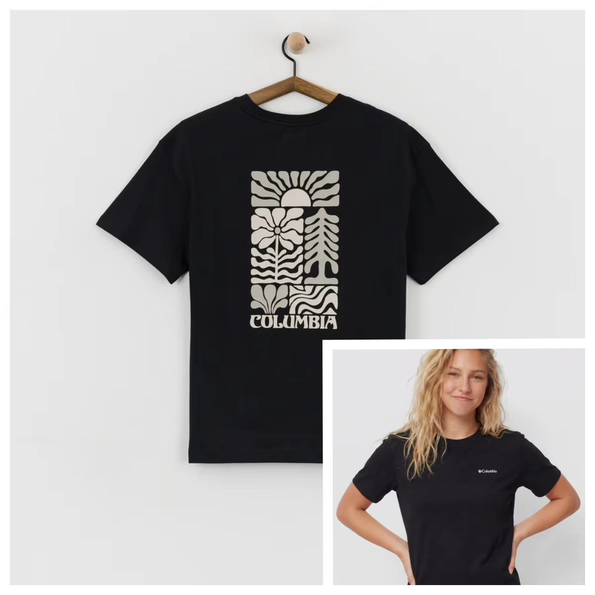 T-shirt décontracté en coton avec logo CSC